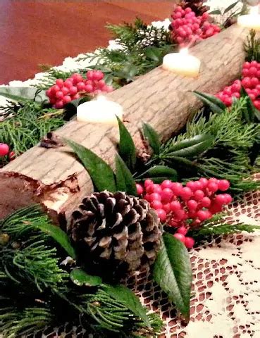 DIY Yule Log Candle Holder Fresh Eggs Daily With Lisa Steele