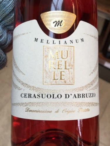 Cantina Miglianico Mellianum Murelle Cerasuolo D Abruzzo Vivino US