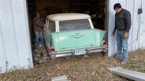 Gorgeous 1957 Chevrolet Wagon Leaves The Barn After 23 Years Gets