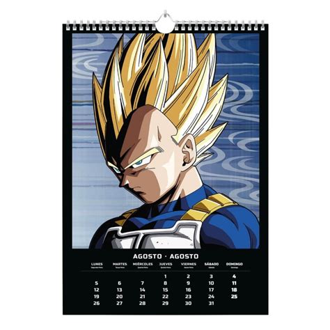 Calendario De Pared 2024 Dragon Ball A3 Erikstore