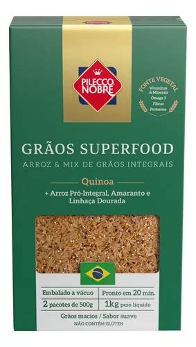 Arroz Integral Quinoa Pilecco Nobre Gr Os Superfood Kg