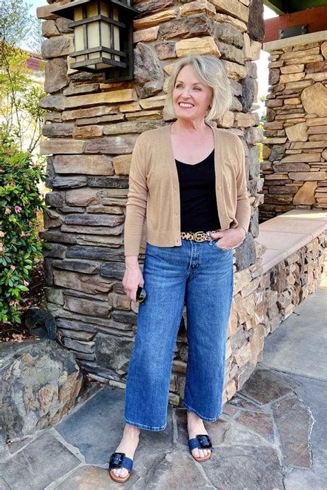 How To Wear Wide Leg Pants For Women Over 50 Wide Leg Jeans Outfit Styling Wide Leg Pants