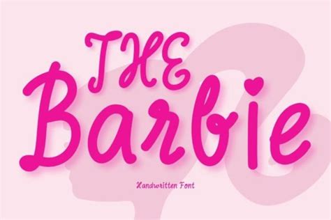 The Barbie Font By Brown Cupple Fonts · Creative Fabrica