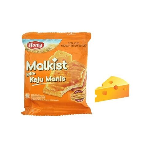 Jual Roma Malkist Keju Manis 23 Gr 1 Pc Di Lapak Toko Gaol Bukalapak