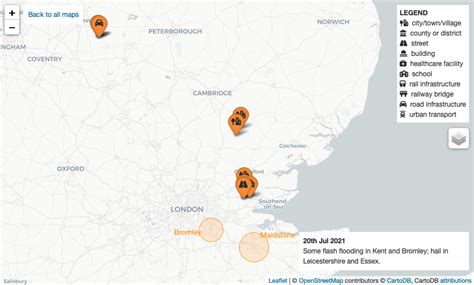 Urban Flash Floods in England