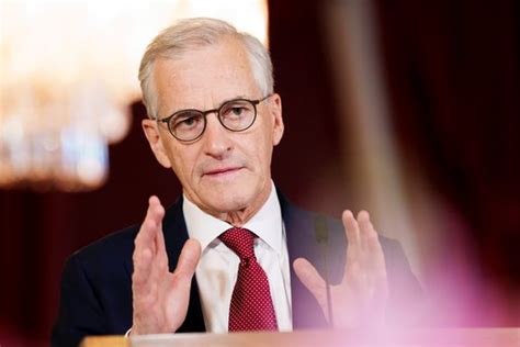 Statsminister Jonas Gahr Støre Arbeiderpartiet Statsminister Jonas