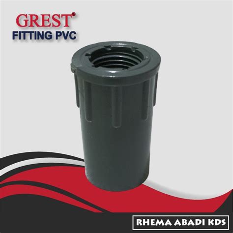 Jual Fitting Sambungan Pralon Pipa Pvc Sock Drat Dalam Sdd X