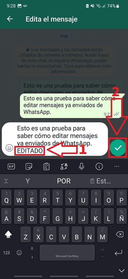 Como Editar Mensajes De Whatsapp Ya Enviados