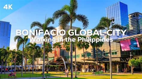 Singapore No Its Bgc In Manila Walk Tour In K Youtube