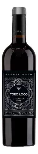 Vinho Espanhol Crianza Dop Utiel Requena 750ml Toro Loco Mercadolivre