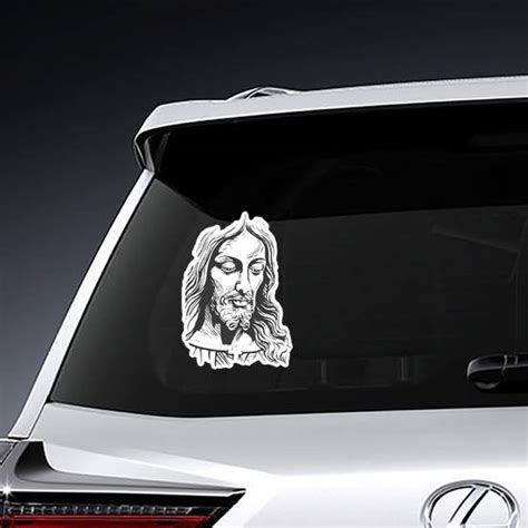 Jesus Christ Illustration Sticker