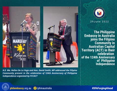 The Philippine Embassy In Australia Joins The Filipino Community In