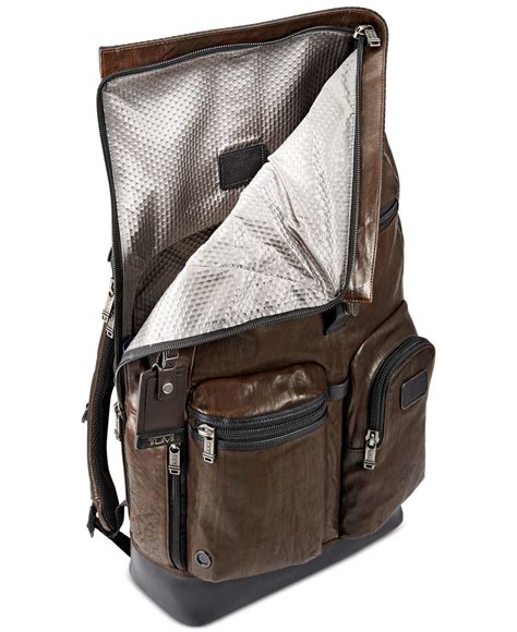 Tumi Backpack Leather IUCN Water