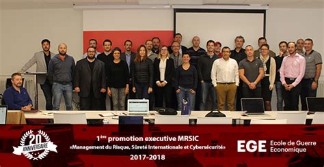 Rentr E De La Premi Re Promotion Executive Risques S Ret Et