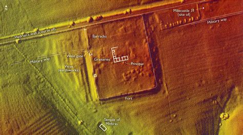 History Of Carrawburgh Roman Fort English Heritage