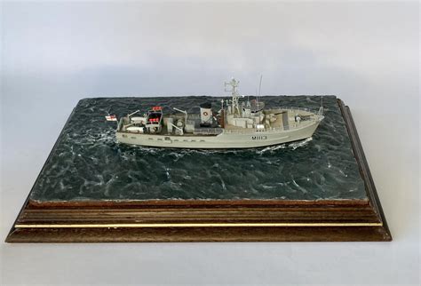 1/350 Atlantic Models Ton Class minesweeper finished as HMS Brereton ...