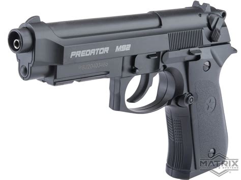 Matrix Predator M9 45mm Non Blowback Co2 Air Pistol Color Black