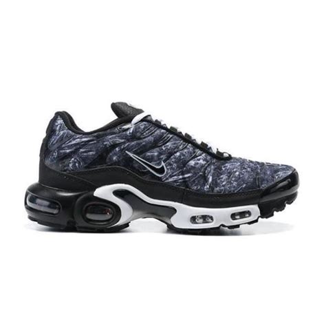 Baskets Nike Tn Plus Homme Chaussures Entra Nement De Sport Navy Noir