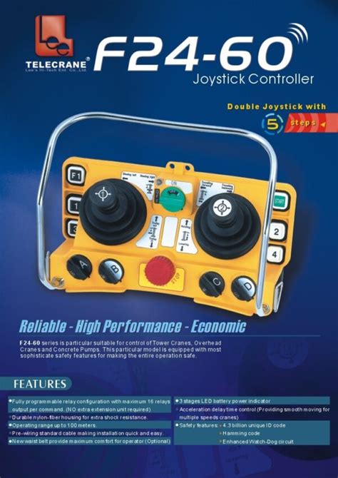 Telecrane Joystick Controller F24 60 Trademall Id