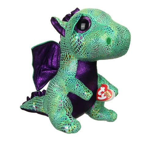 Ty Cinder Dragon Beanie Boo Small - The Granville Island Toy Company