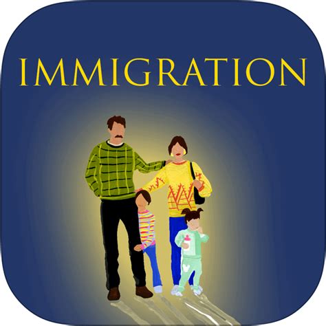 Immigration Icon Poster Clipart Large Size Png Image Pikpng