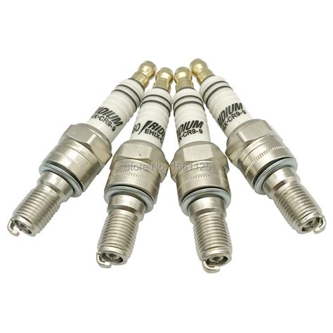 4pcs HIGH IRIDIUM MOTOR SPARK PLUG EHIX CR9 9 FOR CR9EHIX 9 CR9EH 9