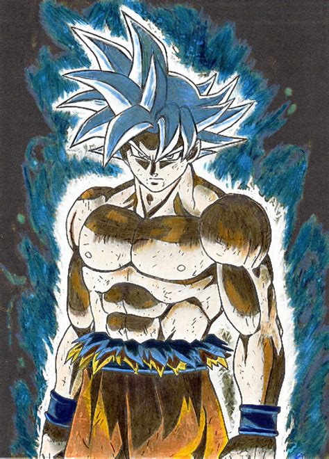 Dessin Dbz Goku Ultra Instinct Images