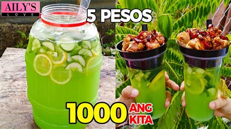 Sobrang Benta Tiba Tiba Ang Kita Cucumber Lemonade Palamig With Fried