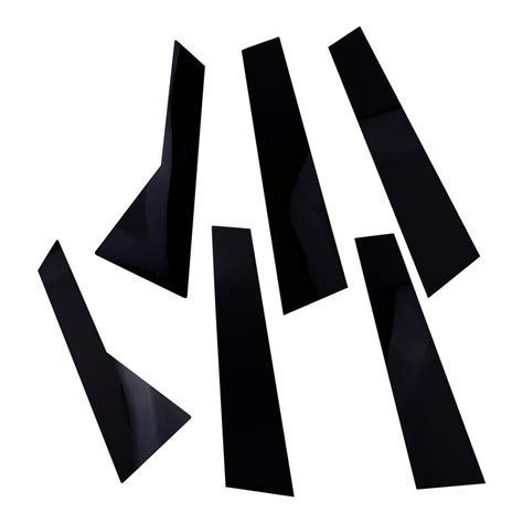 6pcs Door Window Pillar Post Cover Trim Sticker Kit Fit For Vw Jetta 19 21 Ebay