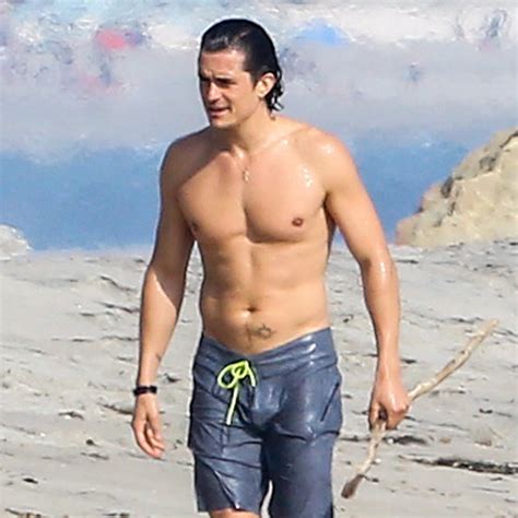 Orlando Bloom Sexy Shirtless Paparazzi Naked Male Celebrities