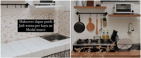 Potret Dapur Meja Mungil Tanpa Kitchen Set Ini Penataannya Sederhana