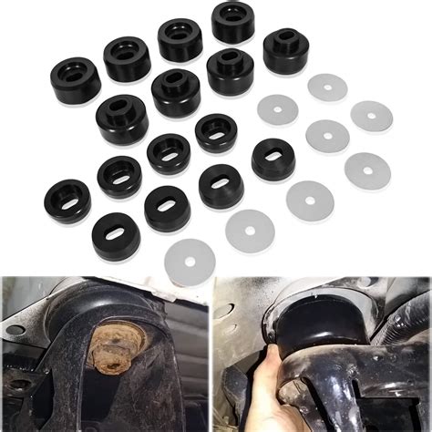 7 141 Body And Cab Mount Bushing Kit For 1999 2014 Chevy Silverado