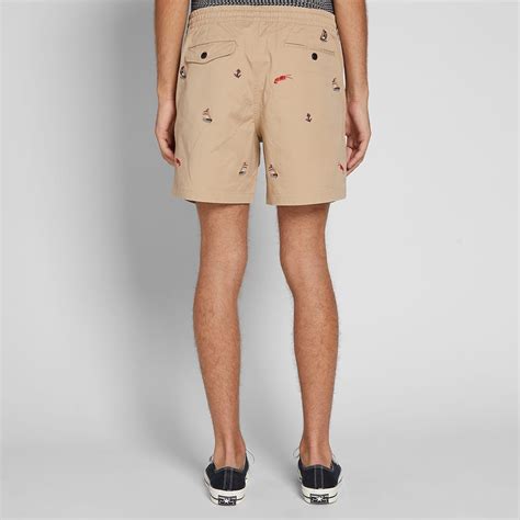 Polo Ralph Lauren Embroidered Chino Short Coastal Beige END ES