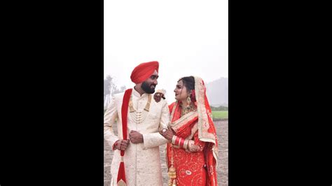 Live On Reception Ceremony Rajvinder Singh Weds Ashwdeep Kaur Youtube