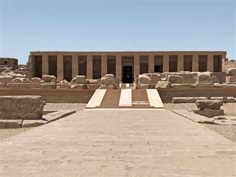 Abydos Heilige Stad Van Het Oude Egypte