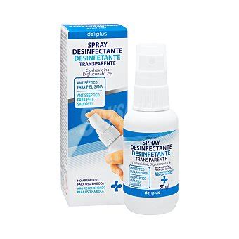 Deliplus Antiseptico Transparente Spray Desinfectar Heridas Bote 50 Ml