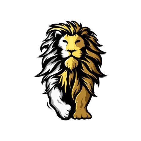 Premium Vector | Awesome mascot lion logo