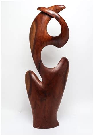 Modern Abstract Wood Sculpture by Luis Potosi on artnet