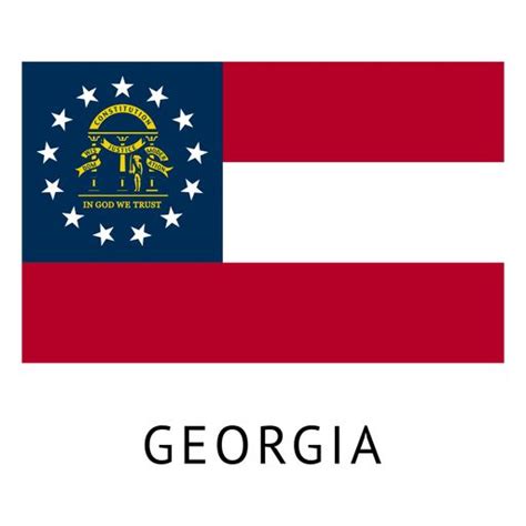 Georgia State Flag