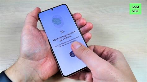 How To Setup Fingerprint On Samsung Galaxy S21 S21 S21 Ultra 5G