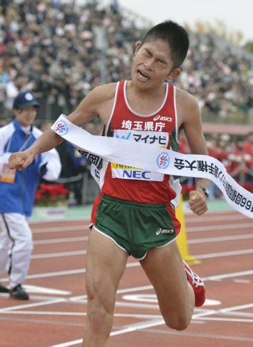 2時間10分29秒の6位でゴールする川内優輝 ― スポニチ Sponichi Annex スポーツ