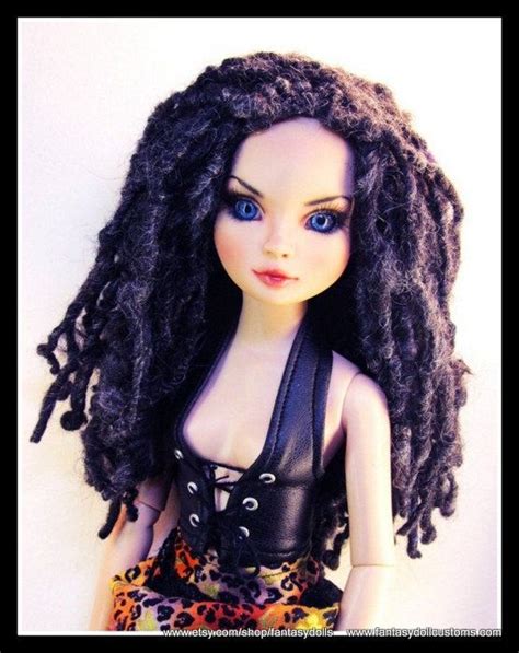 Bjd Dreadlock Doll Wig Size Fits Ball Jointed Dolls Etsy Doll