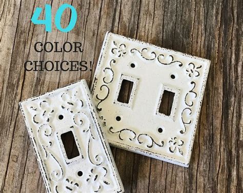 Light Switch Cover In Creamy Ivory White Switch Cover Etsy Light