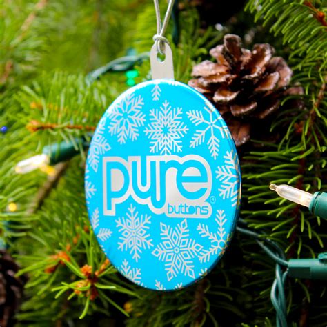 Personalized Ornaments Samples Custom Christmas Ornaments Pure Buttons