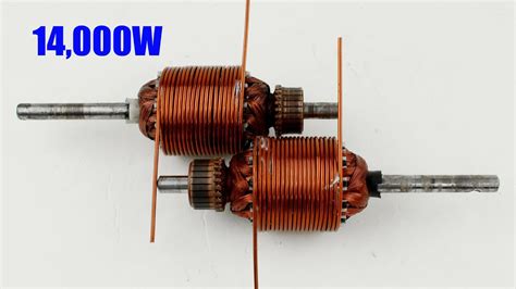 Free Electricity W Copper Coil V Magnet Into V High Power