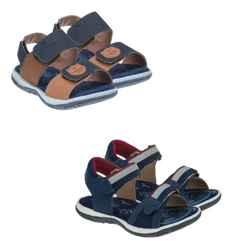 Pares Sand Lia Infantil Masculino Chinelo Menino Papete Frete Gr Tis