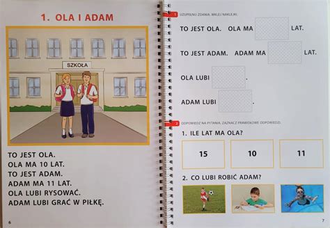 Ola Adam I Ich Rok M J Dobry Rok Czytanki Sklep Juniora Pl