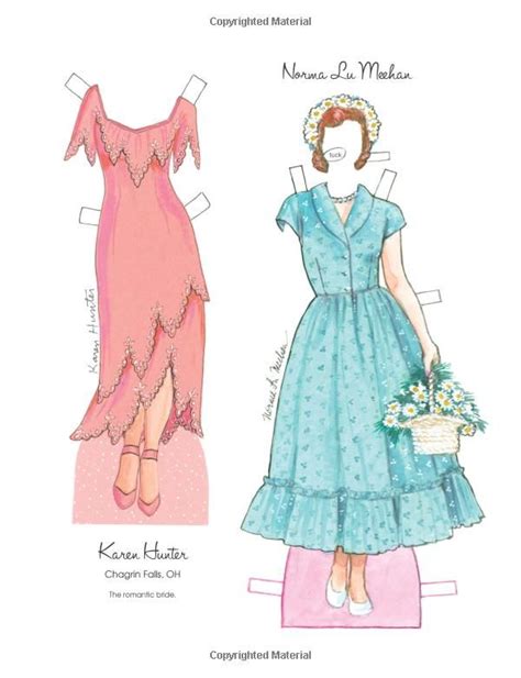 Dress A Bridal Party Paper Dolls 4 Dolls And 170 Outfits By 48 Artists