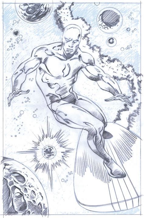 The Silver Surfer By John Buscema Marvel Art John Buscema Fantasy