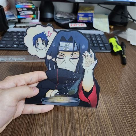 Jual STIKER 3D MOTION LENTICULAR ANIME D0076 Naruto Itachi Uchiha